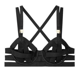 Victoria’s Secret VERY SEXY Unlined Strappy Demi Bra